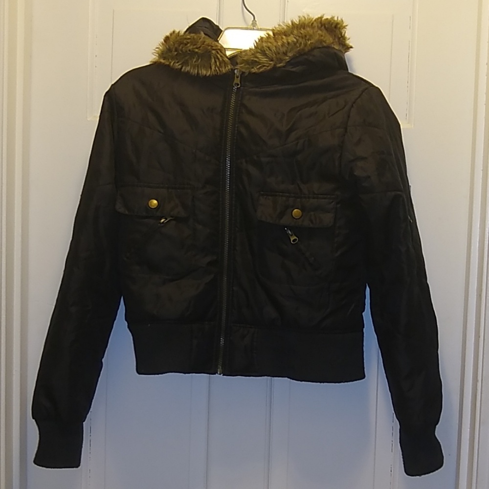 Cavalini Nylon Jacket. Short Style